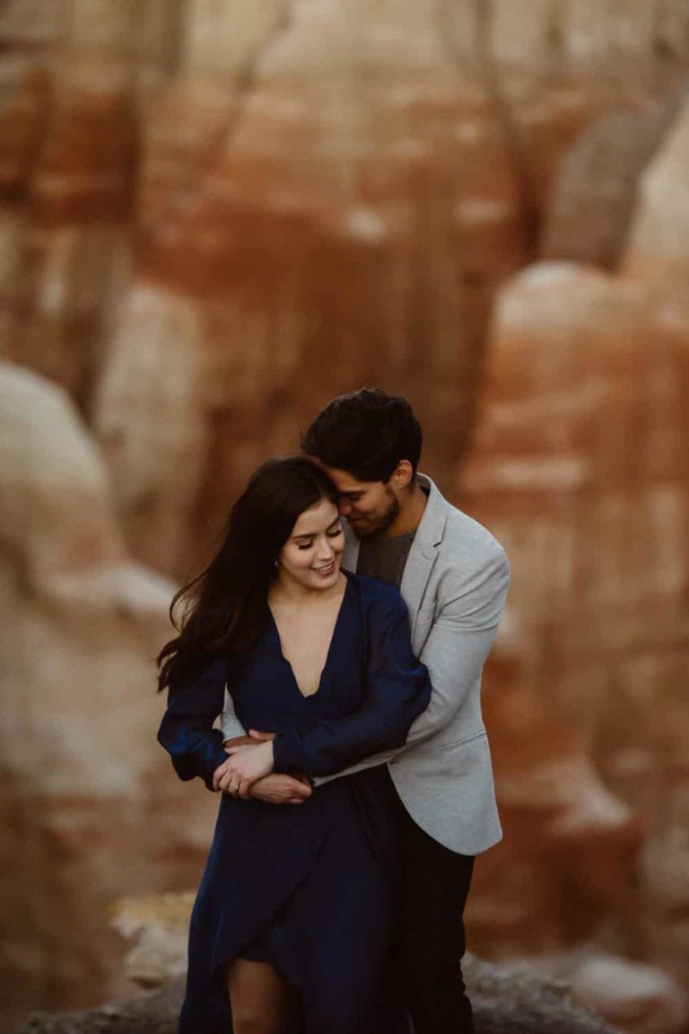 Ana & Zalo | Arizona Canyon Engagement Session