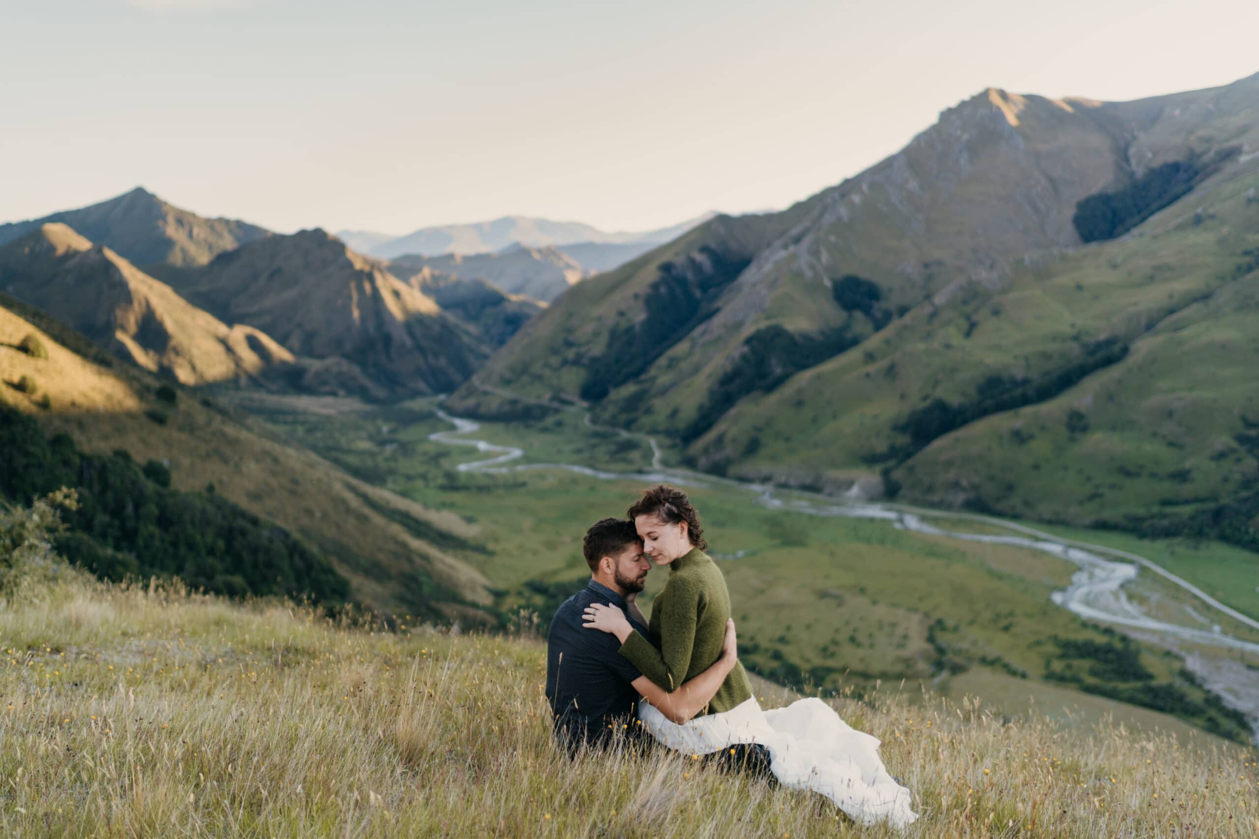 A photo of Bill and I sitting together.